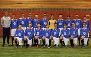 Images Dated 3rd May 2008: Soccer - Rangers - Under 15 / 17 Team Group - Murray Park