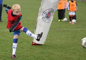Soccer School Gallery: Soccer - Rangers Easter Soccer School - Tulloch park - Perth