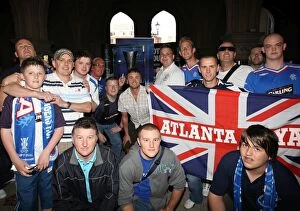 Images Dated 13th May 2008: Soccer - Rangers Fans in Manchester - Albert Square - Manchester-