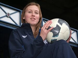 Rangers Players Gallery: Soccer - Rangers Ladies Ahead of the Unite Scottish Cup Final - Ibrox
