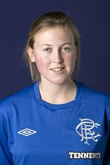 Images Dated 6th February 2013: Soccer - Rangers Ladies Head Shots - Murray Park