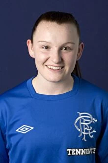 Images Dated 6th February 2013: Soccer - Rangers Ladies Head Shots - Murray Park