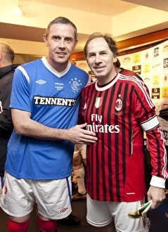 Rangers 1-0 AC Milan Glorie Gallery: Soccer - Rangers Legends v AC Milan Gloire Legends - Ibrox Stadium