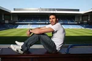 Images Dated 8th May 2008: Soccer - Rangers Media Day Ahead of UEFA Cup Final- Ibrox