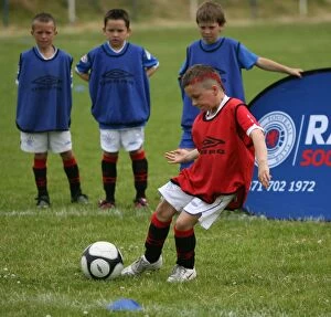 Renfrew Summer Roadshow Gallery: Soccer - Rangers Summer Roadshow - Renfrew Juniors FC Ground