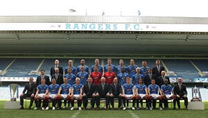 2009-10 Squad Gallery: Soccer - Rangers Team Photocall 2009 / 10 - Ibrox Stadium