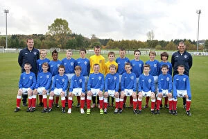 Images Dated 20th October 2012: Soccer - Rangers U12s Team Picture - Murray Park