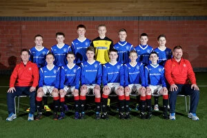 Images Dated 13th February 2012: Soccer - Rangers U14s - Murray Park
