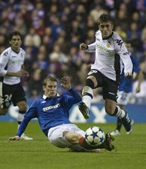 Rangers 1-1 Valencia Gallery: Soccer - Rangers v Valencia - UEFA Champions League - Group Stages - Group C - Ibrox