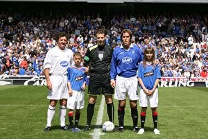 9 in a Row Gallery: Soccer - Nine in a Row Ten Year Anniversary- Rangers Select v Scottish League Select- Ibrox