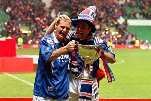 Images Dated 1996: Soccer - Scottish Coca Cola Cup - Final - Rangers v Heart of Midlothian