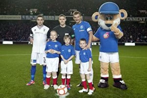 Football Action Mascots Gallery: Soccer - The Scottish Communities League Cup Quarter Final - Rangers v Inverness Caley Thistle