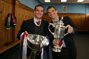 Scottish Cup Final Winners 2008 Gallery: Soccer - Scottish Cup Final 2008 - Queen of the South v Rangers - Rangers return to Ibrox