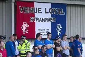 Football Action Fans Gallery: Soccer - Scottish League One - Stranraer v Rangers - Stair Park
