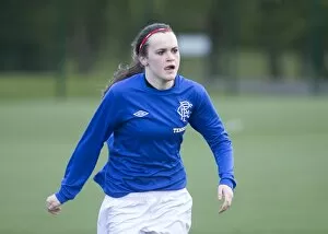 Football Action Ladies Gallery: Soccer - Scottish Womens Premier League - Rangers Ladies v Hibernian Ladies - Science Park