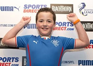 Football Action Mascots Gallery: Soccer - SPFL League 1 - Rangers v Airdrieonians - Ibrox Stadium