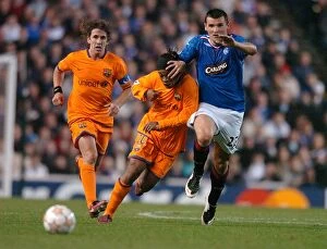 Images Dated 23rd October 2007: Soccer - UEFA Champions League - Group E - Rangers v Barcelona - Ibrox Stadium