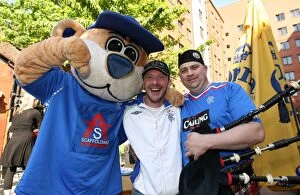 Images Dated 13th May 2008: Soccer - UEFA Cup Final - Rangers Fans - City Centre
