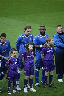 Mascots Gallery: Soccer - UEFA Cup - Semi-Final 1st Leg - Rangers v ACF Fiorentina - Ibrox
