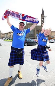 Fiorentina 0-0 Rangers (2-4 on penalties) Gallery: Soccer - UEFA Cup - Semi-Final 2nd Leg - Rangers Fans in Florence-