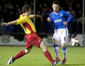 Images Dated 17th March 2014: Soccer - William Hill Scottish Cup Quarter Final Replay - Albion Rovers v Rangers - New Douglas Park