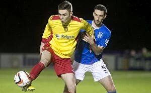 Images Dated 17th March 2014: Soccer - William Hill Scottish Cup Quarter Final Replay - Albion Rovers v Rangers - New Douglas Park