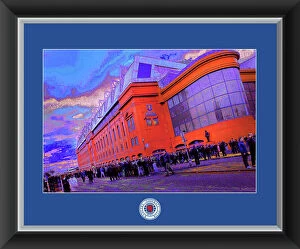 Images Dated 21st May 2012: A Typical Saturday Afternoon Before Kick Off At Ibrox